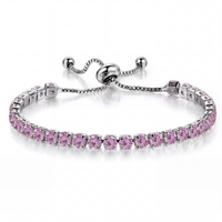 Bracciale Tennis Rosé Luxe – Zelyre