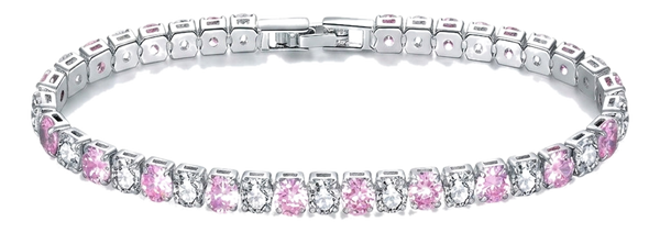 Bracciale Tennis Lumina Rosè – Zelyre