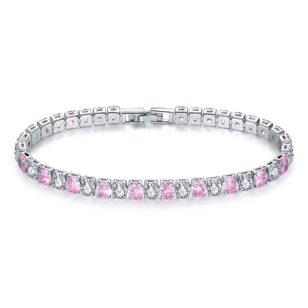 Bracciale Tennis Lumina Rosè – Zelyre