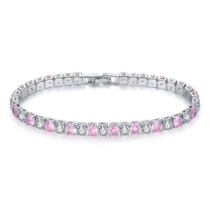 Bracciale Tennis Lumina Rosè – Zelyre