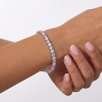 Bracciale Tennis Lumina Rosè – Zelyre