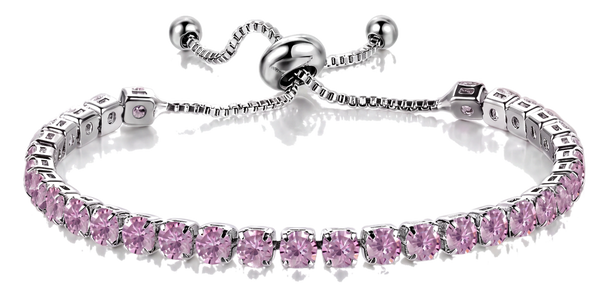 Bracciale Tennis Rosé Luxe – Zelyre